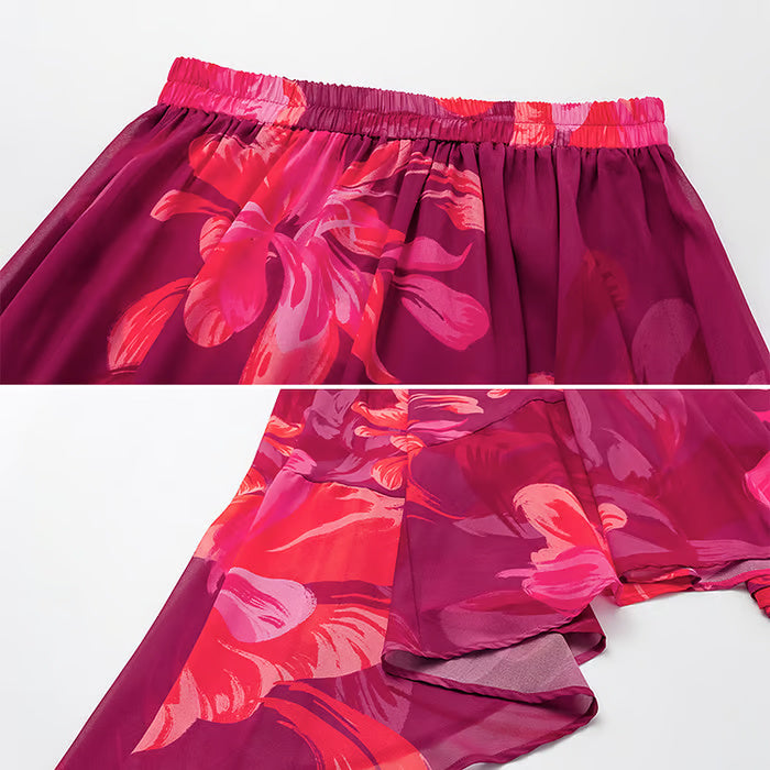 Carla - Bañador de dos piezas con estampado floral