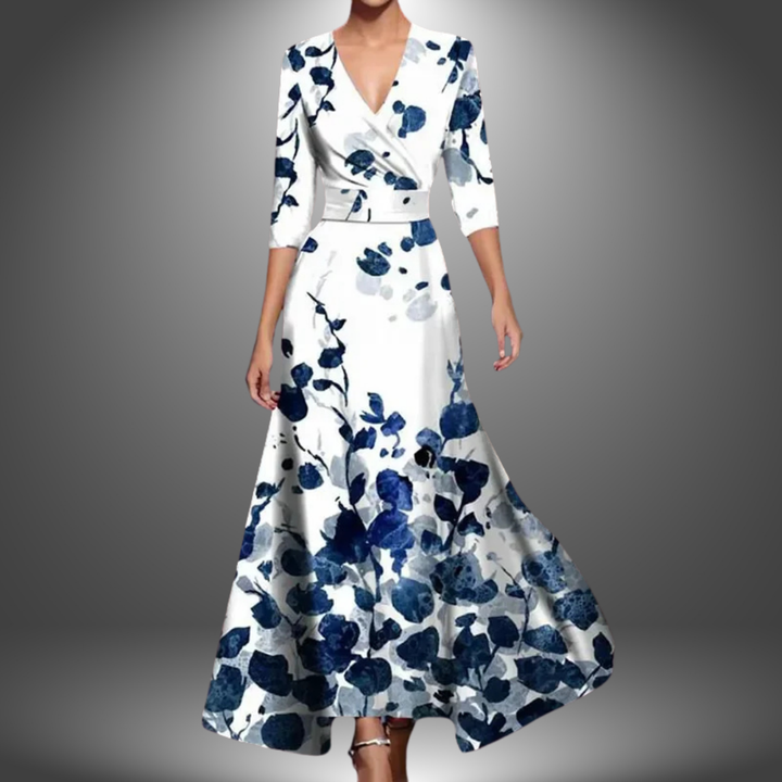 Inés - vestido floral elegante