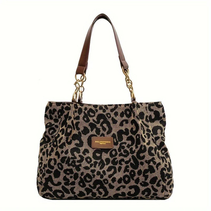 Sheila - Bolso con estampado de leopardo