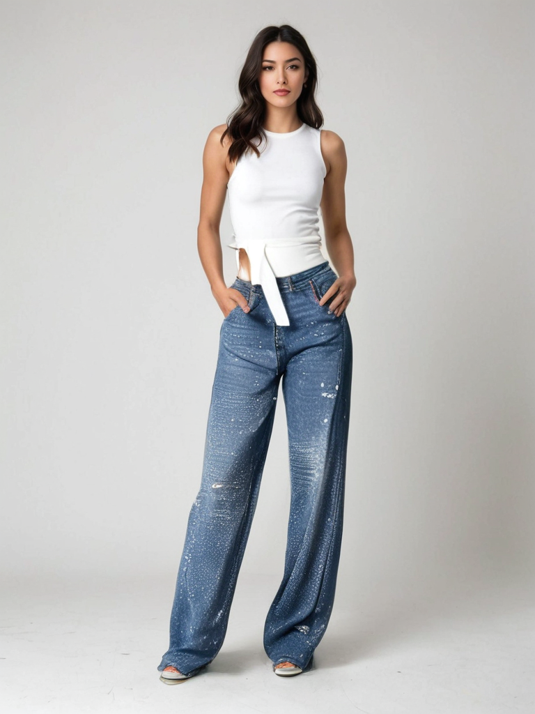 Shaina - Pantalones Diamante