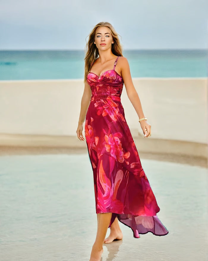 Carla - Bañador de dos piezas con estampado floral