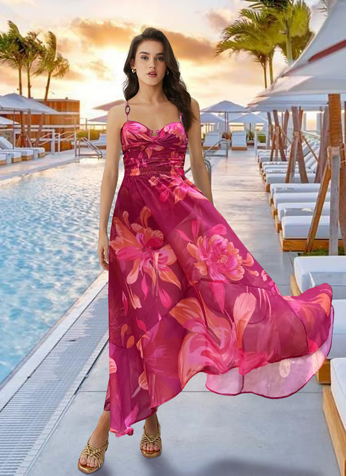 Carla - Bañador de dos piezas con estampado floral